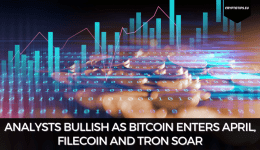 Analysts Bullish As Bitcoin Enters April, Filecoin And Tron Soar