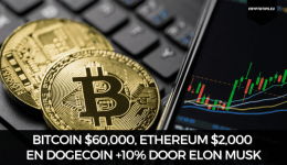 Bitcoin $60,000, Ethereum $2,000 en Dogecoin +10% door Elon Musk