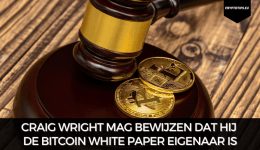 Craig Wright mag bewijzen dat hij de Bitcoin white paper eigenaar is