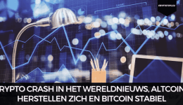 Crypto crash in het wereldnieuws, altcoins herstellen zich en Bitcoin stabiel