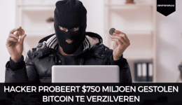 Hacker probeert $750 miljoen gestolen Bitcoin te verzilveren