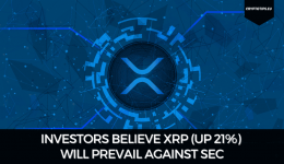 Investors Believe XRP (Up 21%) Will Prevail Against SEC