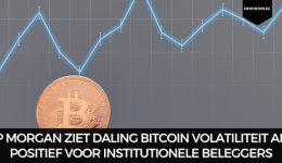 JP Morgan ziet daling Bitcoin volatiliteit als positief voor institutionele beleggers