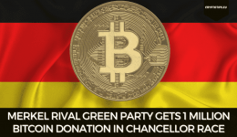 Merkel Rival Green Party Gets 1 Million Bitcoin Donation In Chancellor Race