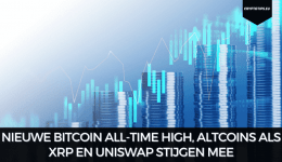 Nieuwe Bitcoin all-time high, altcoins als XRP en Uniswap stijgen mee