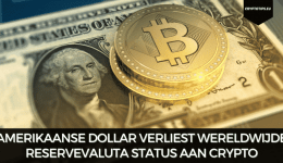 Amerikaanse Dollar verliest wereldwijde reservevaluta status aan crypto