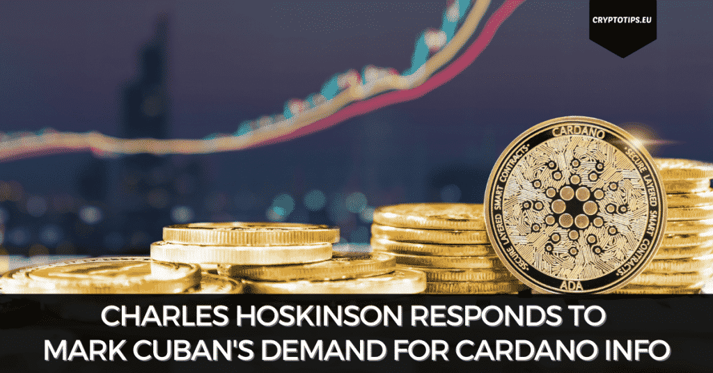 Charles Hoskinson Responds To Mark Cuban's Demand For Cardano Info