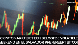Cryptomarkt ziet een beloofde volatiele weekend en El Salvador prefereert Bitcoin