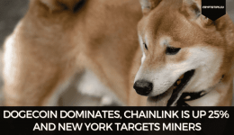 Dogecoin Dominates, Chainlink Is Up 25% And New York Targets Miners