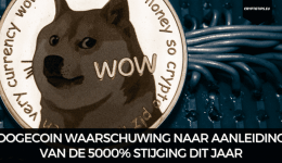 Dogecoin waarschuwing naar aanleiding van de 5000% stijging dit jaar