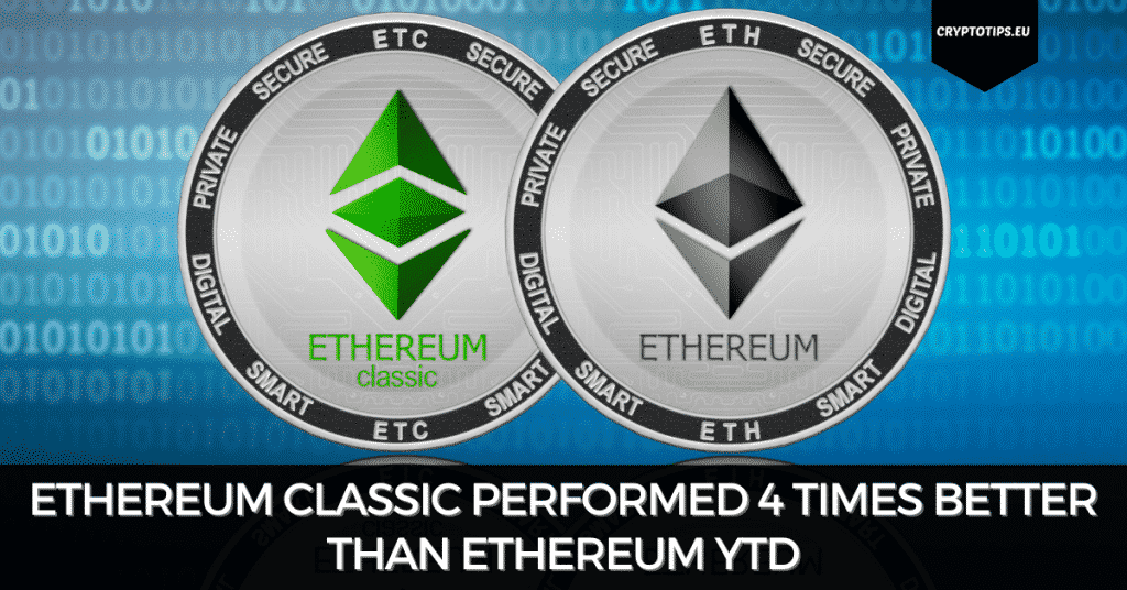 Ethereum Classic Performed Four Times Better Than Ethereum YTD