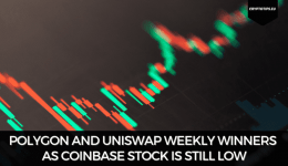 Polygon And Uniswap Weekly Winners As Coinbase Stock Is Still Low