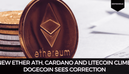 New Ether ATH, Cardano And Litecoin Climb, Dogecoin Sees Correction