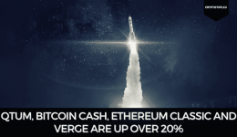 Qtum, Bitcoin Cash, Ethereum Classic And Verge Are Up Over 20%