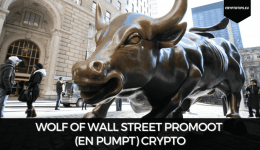 Wolf Of Wall Street promoot (en pumpt) crypto