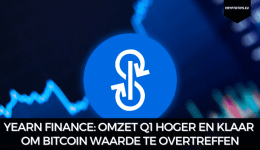 Yearn Finance: omzet Q1 hoger en klaar om Bitcoin waarde te overtreffen