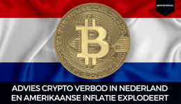 Advies crypto verbod in Nederland en Amerikaanse inflatie explodeert