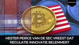 Hester Peirce van de SEC vreest dat regulatie innovatie belemmert