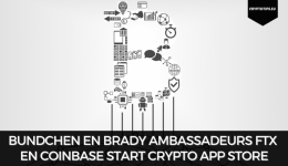 Bundchen en Brady ambassadeurs FTX en Coinbase start crypto app store