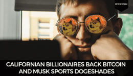 Californian Billionaires Back Bitcoin And Musk Sports DogeShades