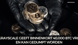 Grayscale geeft binnenkort 40,000 BTC vrij en kan gedumpt worden