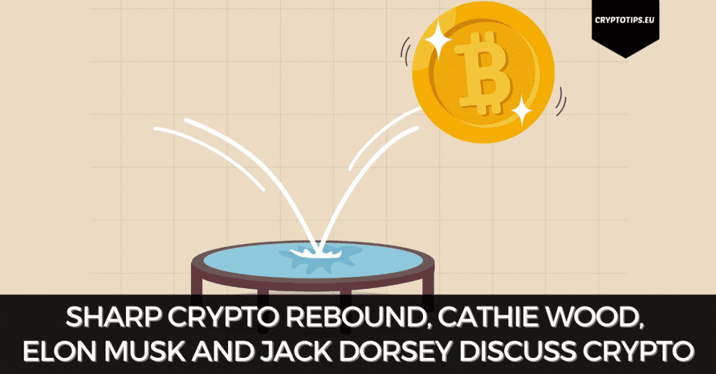 Sharp Crypto Rebound, Cathie Wood, Elon Musk and Jack Dorsey Discuss Crypto