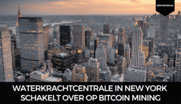 Waterkrachtcentrale in New York schakelt over op Bitcoin mining