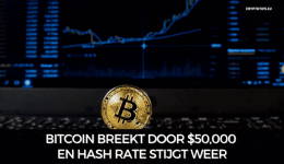 Bitcoin breekt door $50,000 en hash rate stijgt weer