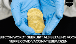 Bitcoin wordt gebruikt als betaling voor neppe COVID vaccinatiebewijzen