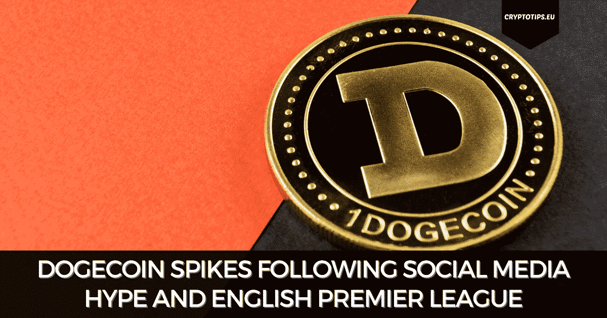 Dogecoin Spikes following Social Media Hype and English Premier League