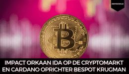 Impact orkaan Ida op de cryptomarkt en Cardano oprichter bespot Krugman