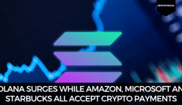 Solana Surges While Amazon, Microsoft And Starbucks All Accept Crypto Payments
