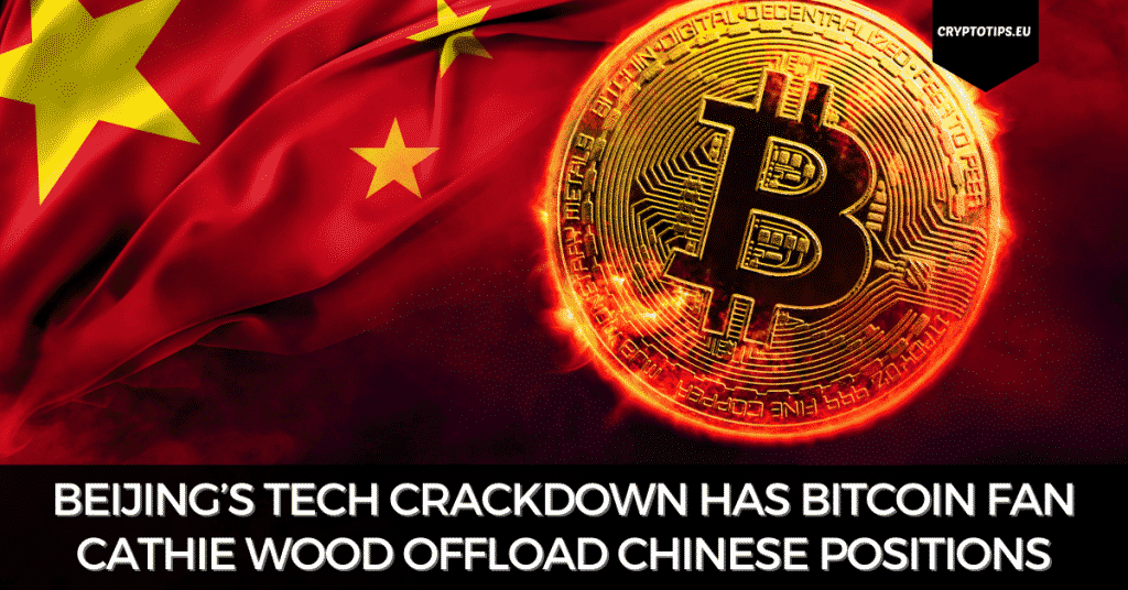 Beijing’s Tech Crackdown Has Cathie Wood Offload Chinese Positions