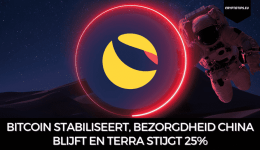 Bitcoin stabiliseert, bezorgdheid China blijft en Terra stijgt 25%