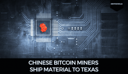 Chinese Bitcoin Miners Ship Material To Texas