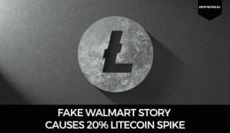 Fake Walmart Story Causes 20% Litecoin Spike