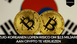 Zuid-Koreanen lopen risico om $2,5 miljard aan crypto te verliezen