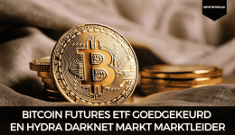 Bitcoin Futures goedgekeurd door de SEC en de Hydra DarkNet markt heeft een groeipercentage van 624% op jaarbasis in drie jaar