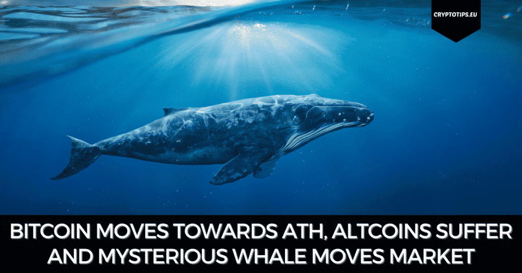 Bitcoin Moves Towards ATH, Altcoins Suffer And Mysterious Whale Moves Market