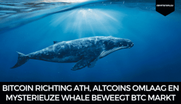 Bitcoin richting ATH, altcoins omlaag en mysterieuze whale beweegt markt