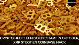 Crypto heeft een goede start in oktober, XRP stijgt en Coinbase hack
