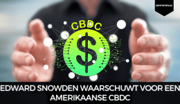 Edward Snowden waarschuwt voor een Amerikaanse CBDC