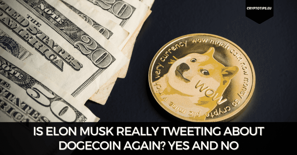 Is Elon Musk Really Tweeting About Dogecoin Again? Yes And No