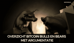 Overzicht Bitcoin bulls en bears met argumentatie