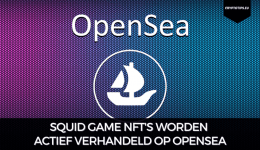 Squid Game NFT's worden actief verhandeld op OpenSea