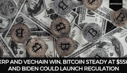 XRP And VeChain Win, Bitcoin Steady At $55k And Biden Could Launch Regulation