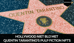 Hollywood niet blij met Quentin Tarantino's Pulp Fiction NFT's