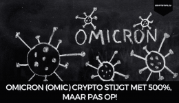 Omicron (OMIC) crypto stijgt met 500%, maar pas op!
