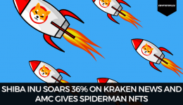 Shiba Inu Soars 36% On Kraken News And AMC Gives Spiderman NFTs