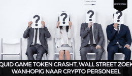 Squid Game Token crasht, Wall Street zoekt wanhopig naar crypto personeel